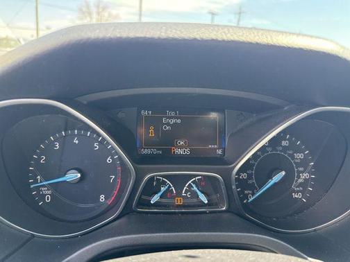 Blue Metallic 2018 Ford Focus SEL