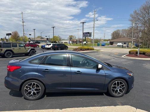 Blue Metallic 2018 Ford Focus SEL