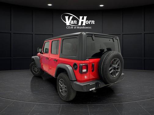 Firecracker Red Clearcoat 2024 Jeep Wrangler Sport S
