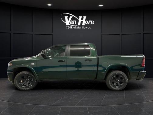 Serrano Green Metallic 2026 RAM 1500 Big Horn/Lone Star