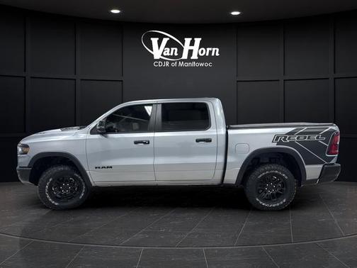 Billet Silver Metallic Clearcoat 2025 RAM 1500 Rebel