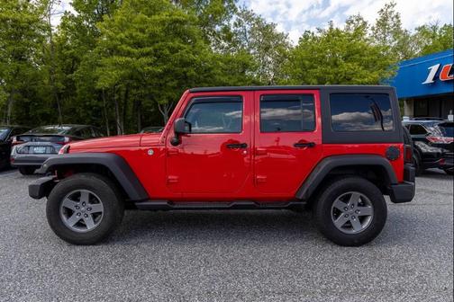 Firecracker Red Clearcoat 2016 Jeep Wrangler Unlimited Sport