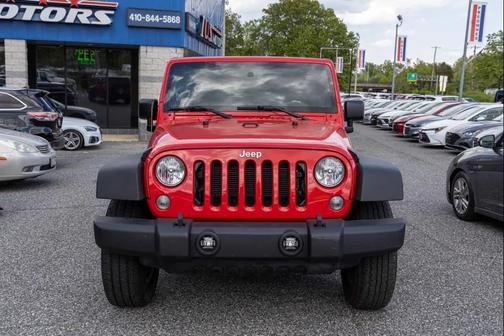 Firecracker Red Clearcoat 2016 Jeep Wrangler Unlimited Sport