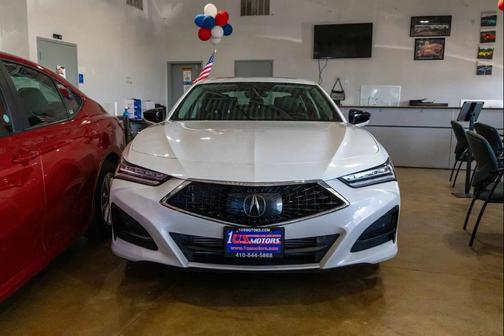Platinum White Pearl 2021 Acura TLX FWD