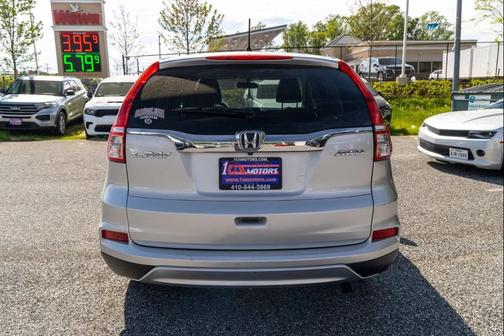 Alabaster Silver Metallic 2016 Honda CR-V EX