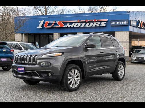 Brilliant Black Crystal Pearlcoat 2014 Jeep Cherokee Limited