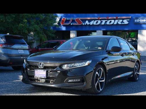 Crystal Black Pearl 2020 Honda Accord Sport 1.5T