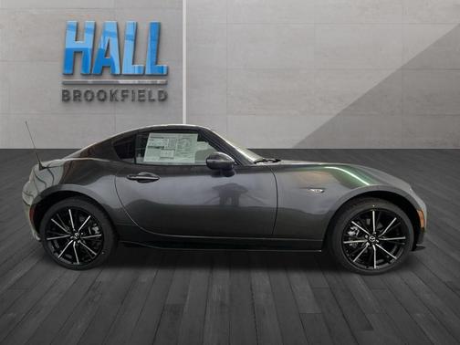 Gray 2026 Mazda MX-5 Miata RF Grand Touring