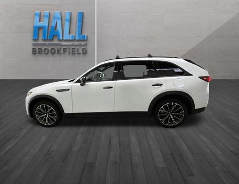 Rhodium White Premium 2025 Mazda CX-70 PHEV Premium Plus Package