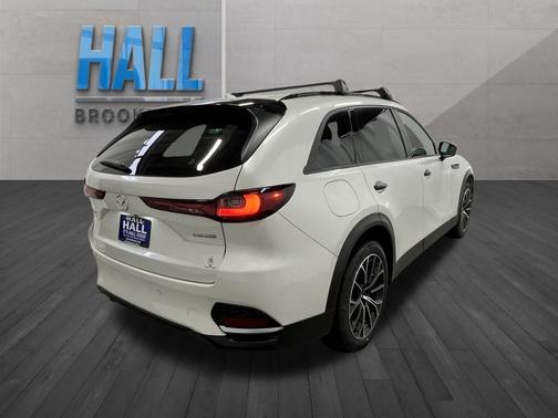 Rhodium White Premium 2025 Mazda CX-70 PHEV Premium Plus Package