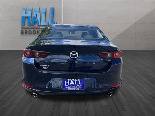 Deep Crystal Blue Mica 2026 Mazda Mazda3 FWD w/Preferred Package