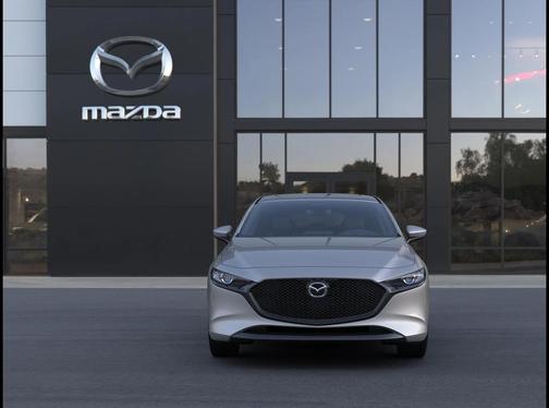 Platinum Quartz Metallic 2026 Mazda Mazda3 FWD w/Preferred Package