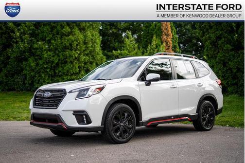 Crystal White Pearl 2022 Subaru Forester Sport