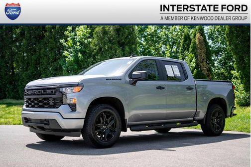 Sterling Gray Metallic 2023 Chevrolet Silverado 1500 Custom