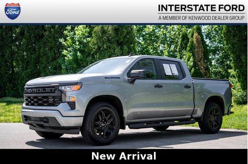Sterling Gray Metallic 2023 Chevrolet Silverado 1500 Custom