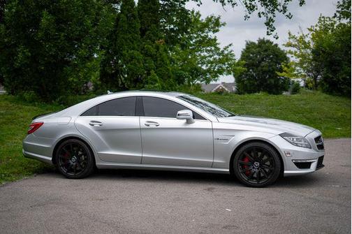 Iridium Silver Metallic 2014 Mercedes-Benz CLS-Class S 4MATIC