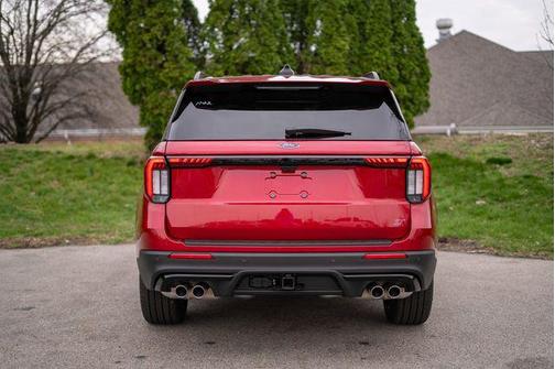 Rapid Red Metallic Tinted Clearcoat 2026 Ford Explorer ST