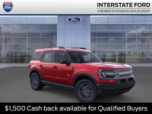 Ruby Red Metallic Tinted Clearcoat 2026 Ford Bronco Sport Big Bend