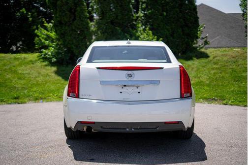 White Diamond Tricoat 2011 Cadillac CTS Luxury