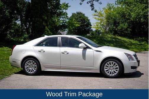 White Diamond Tricoat 2011 Cadillac CTS Luxury