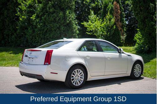 White Diamond Tricoat 2011 Cadillac CTS Luxury