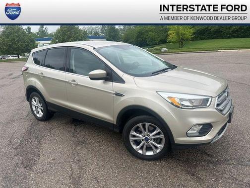 White Gold Metallic 2017 Ford Escape SE