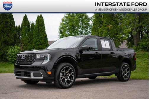 Shadow Black 2025 Ford Maverick Lariat