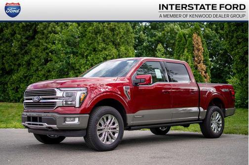 Ruby Red Metallic Tinted Clearcoat 2026 Ford F-150 King Ranch