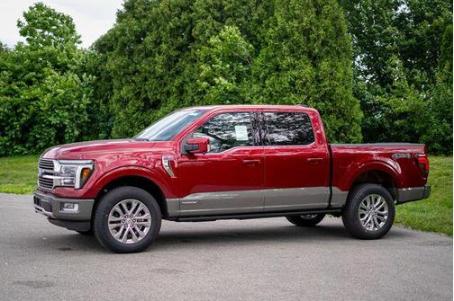 Ruby Red Metallic Tinted Clearcoat 2026 Ford F-150 King Ranch