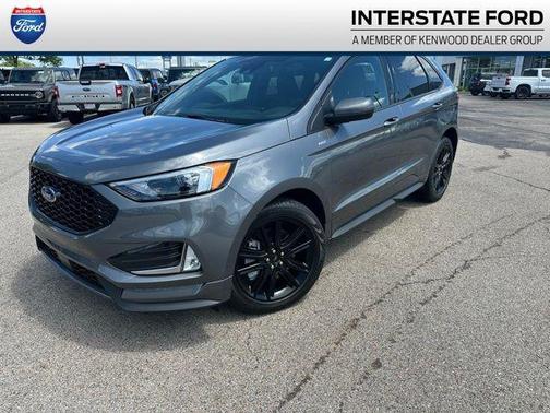 Carbonized Gray Metallic 2024 Ford Edge ST Line