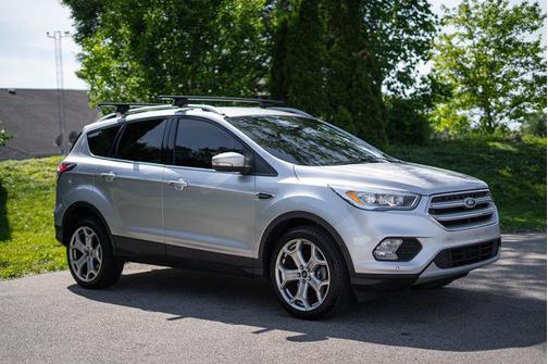 Ingot Silver Metallic 2017 Ford Escape Titanium