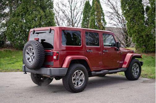 Deep Cherry Red Crystal Pearlcoat 2013 Jeep Wrangler Unlimited Rubicon