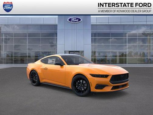 Orange Fury Metallic Tri-Coat 2026 Ford Mustang EcoBoost