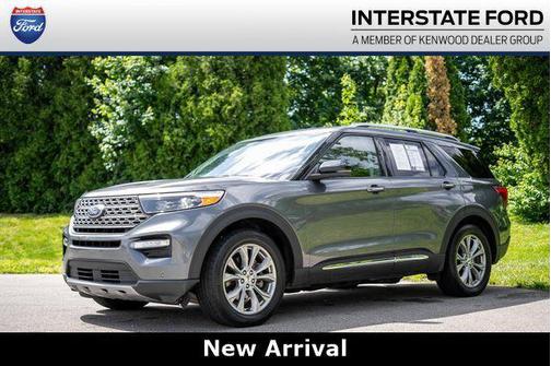 Carbonized Gray Metallic 2023 Ford Explorer Limited