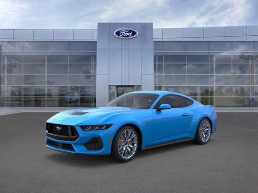 Grabber Blue Metallic 2025 Ford Mustang GT Premium