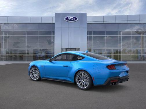Grabber Blue Metallic 2025 Ford Mustang GT Premium