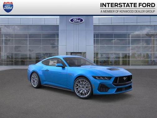 Grabber Blue Metallic 2025 Ford Mustang GT Premium