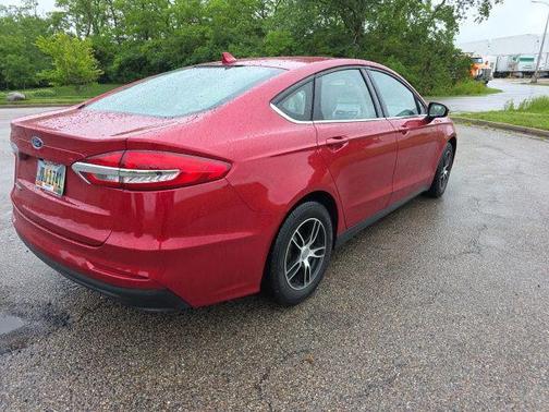 Rapid Red Metallic Tinted Clearcoat 2020 Ford Fusion S