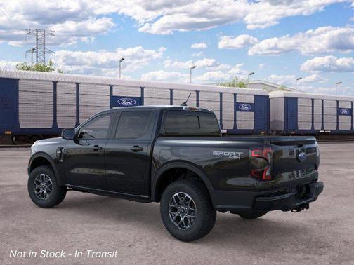Shadow Black 2026 Ford Ranger XLT