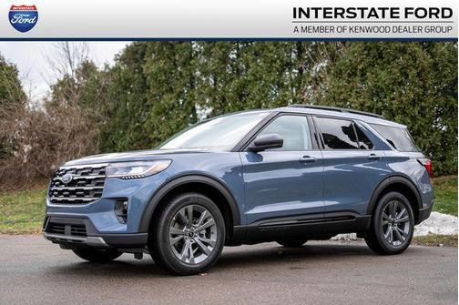 Vapor Blue Metallic 2026 Ford Explorer Active
