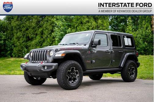 Granite Crystal Metallic Clearcoat 2023 Jeep Wrangler Rubicon