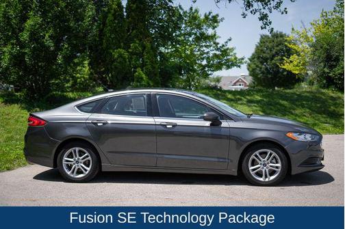 Magnetic Metallic 2018 Ford Fusion SE