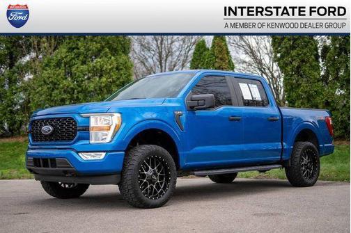 Velocity Blue Metallic 2021 Ford F-150 XL