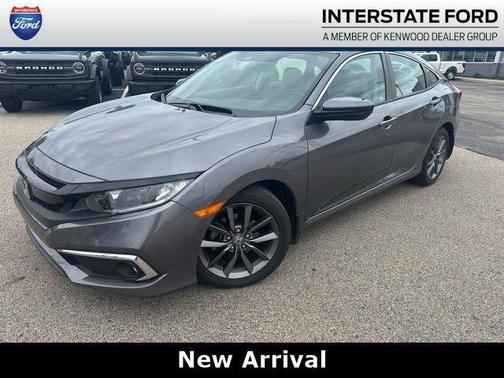 Modern Steel Metallic 2021 Honda Civic EX