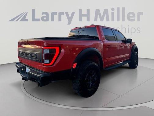 Orange 2023 Ford F-150 Raptor