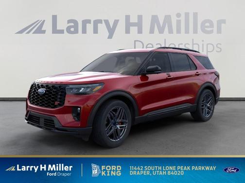 Rapid Red Metallic Tinted Clearcoat 2026 Ford Explorer ST