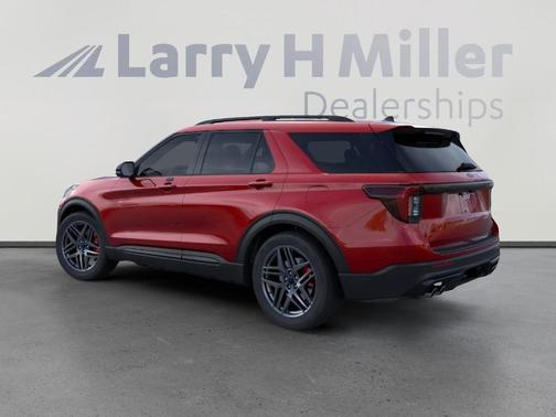 Rapid Red Metallic Tinted Clearcoat 2026 Ford Explorer ST