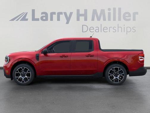 Ruby Red Metallic Tinted Clearcoat 2026 Ford Maverick Lariat