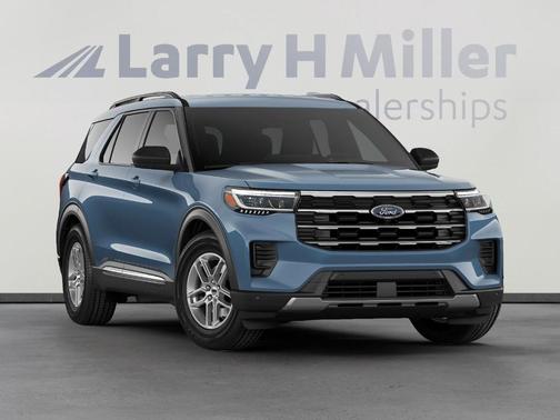 Medium Blue Metallic 2026 Ford Explorer Active