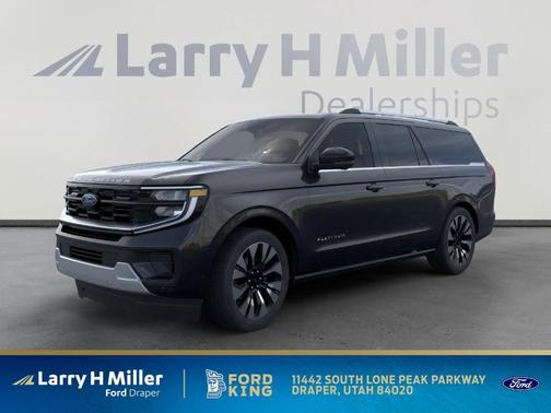 Agate Black Metallic 2026 Ford Expedition Max Platinum